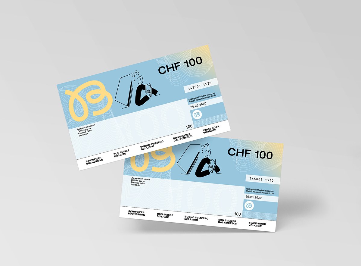 Bücherbon Papier 100 CHF